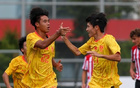 两连胜！U17男足1比0毕尔巴鄂竞技 程晟涵连场破门